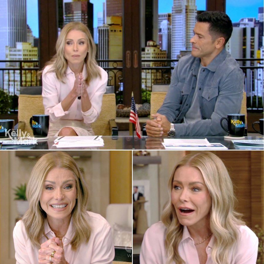 Kelly Ripa Cries on Live TV