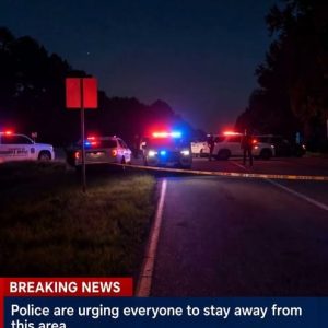 Police are urging everyone to stay away from this area....