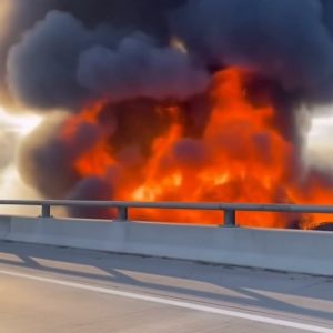 Just minutes ago, a tremendous fire broke out in…..