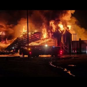 BREAKING NEWS: A few hours ago a big fire broke out in M.