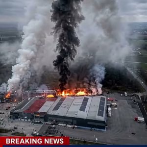 BREAKING NEWS : A major fire broke out in...