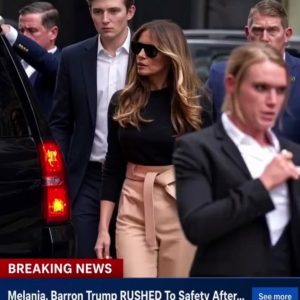 BREAKING NEWS : Melania, Barron Trump RUSHED To Safety After