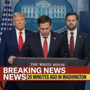 BREAKING NEWS: 20 minutes ago in Washington, Marco Rubio Cuts Into Trump’s Meeting